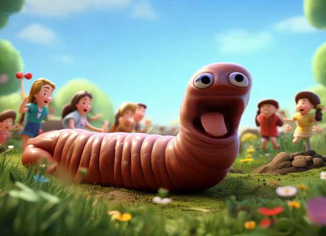 关于蚯蚓的儿童故事、关于蚯蚓的童谣或者儿歌