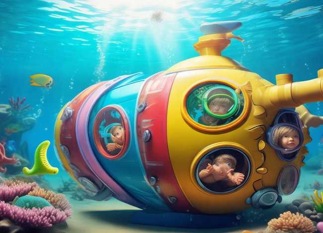 4-6岁儿童潜水艇故事，潜水艇少儿故事