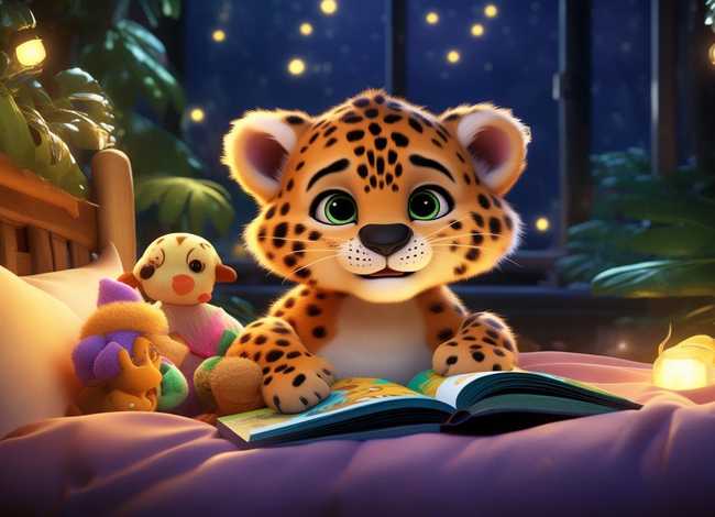 豹子故事儿童睡前故事（小豹子睡前故事）