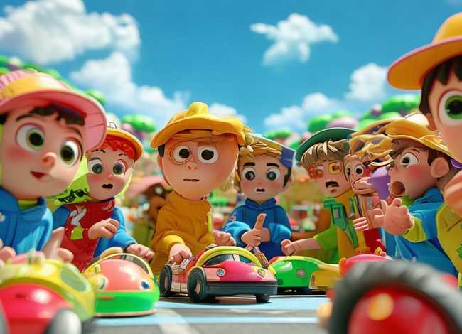 赛车比赛故事幼儿（赛车比赛故事幼儿园中班）