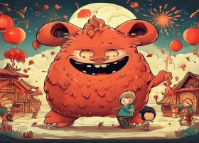 有关于年兽的儿童绘本故事，关于年兽的幼儿故事