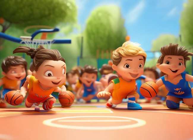 幼儿篮球绘本故事 - 幼儿篮球绘本故事图片