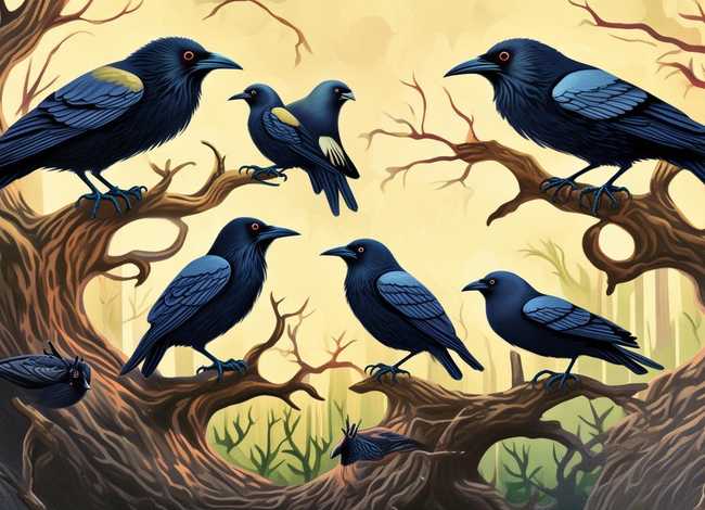 儿童故事七只乌鸦、七只乌鸦的故事全文