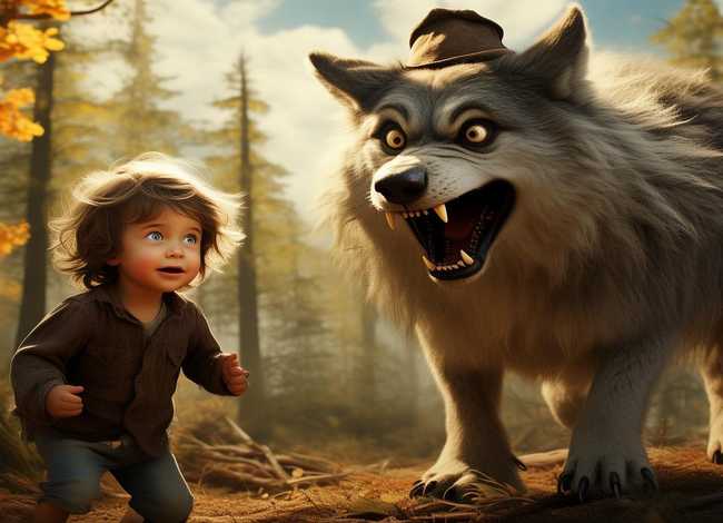 儿童故事3-6岁完整版狼外婆；少儿故事狼外婆