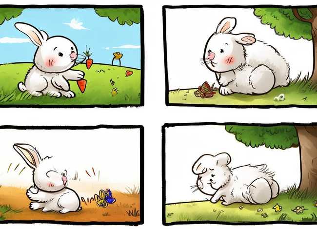 4个简单幼儿连环画;4个简单幼儿连环画图片小白兔和小白兔 4个简单幼儿连环画;4个简单幼儿连环画图片小白兔和小白兔