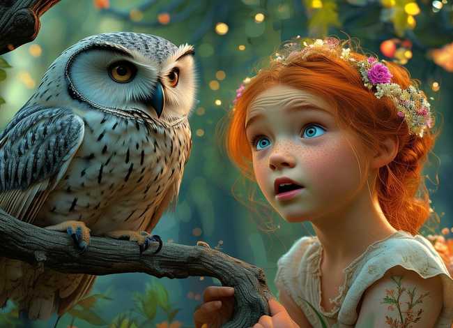 小女孩英语童话故事；小女孩的故事英文