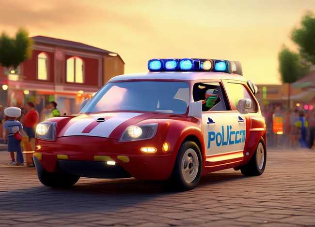 儿童故事警车（警车的故事 幼儿睡前）