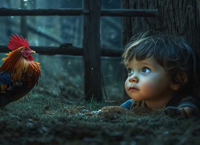 半夜鸡叫的儿童故事寓意 半夜鸡叫的寓言故事的道理