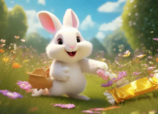 儿童故事大白兔奶糖（大白兔奶糖故事50字）