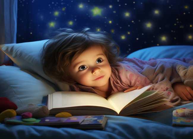 小孩子听故事睡觉好不好呢，小孩子听故事睡觉好不好呢图片