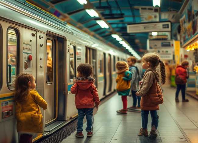 地铁故事儿童科普版 幼儿地铁的故事