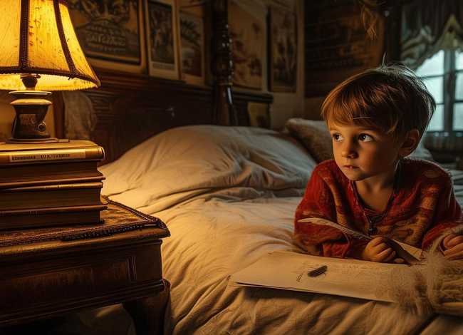 床头灯故事梗概英文、床头灯3000词纯英文版