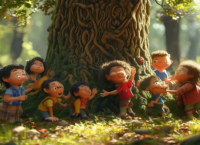 儿童词语故事完整版（儿化词语小故事）