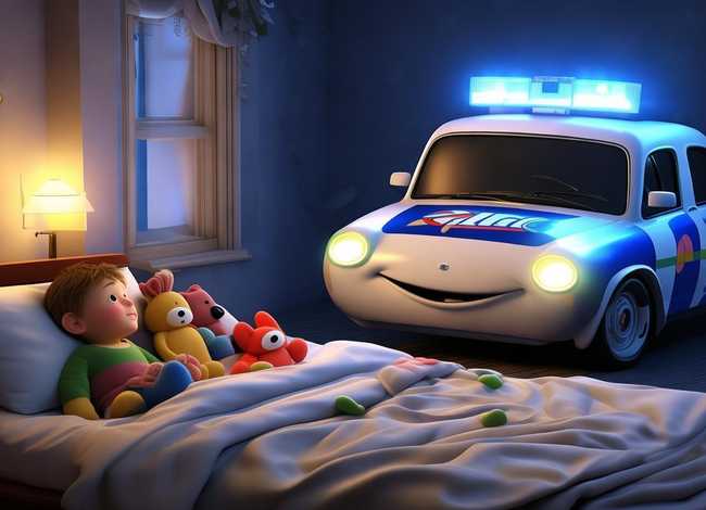 警车幼儿故事、警车的故事 幼儿睡前 警车幼儿故事、警车的故事 幼儿睡前