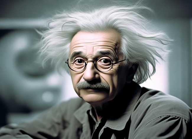 爱因斯坦的简单画像（爱因斯坦的简单画像图片）
