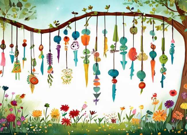 有关风铃的儿童故事 - 关于风铃的绘本故事 有关风铃的儿童故事 - 关于风铃的绘本故事