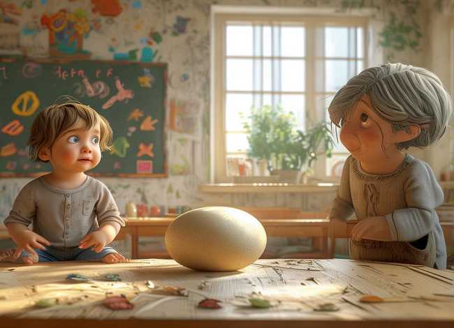 达芬奇画鸡蛋故事儿童（达芬奇画鸡蛋故事视频）