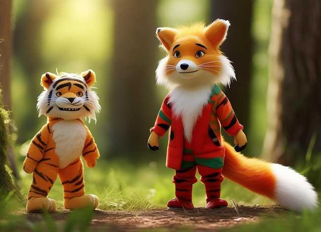 幼儿狐假虎威故事表演，幼儿狐假虎威故事表演视频