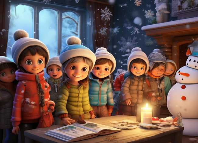 冬天来了幼儿故事；冬天来了的故事幼儿园