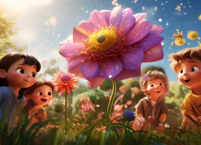 关于花朵的儿童故事；关于花朵的故事幼儿