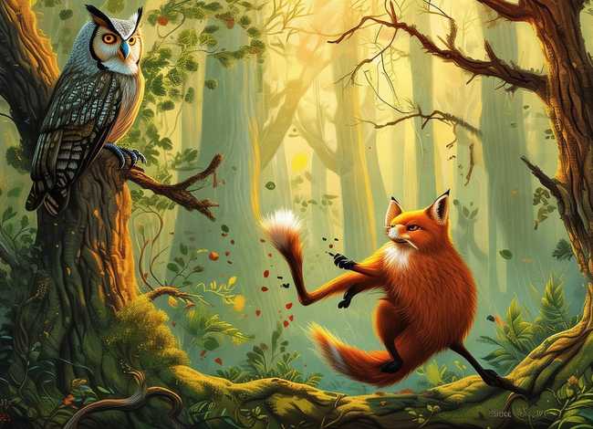 寓言故事画大全 寓言故事绘画大全集