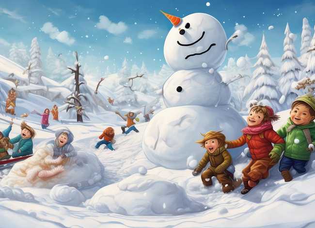 关于雪的儿童游戏、关于雪的儿童游戏有哪些