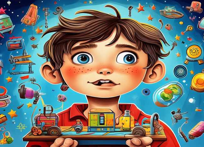 儿童发明简笔画 儿童发明家简笔画 儿童发明简笔画 儿童发明家简笔画