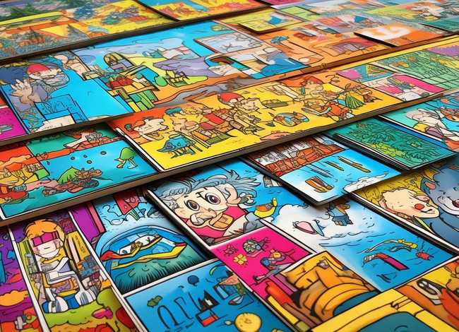 儿童连环画9张、儿童连环画9张图片