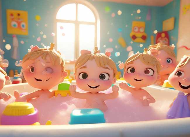 洗澡书儿童故事 - 洗澡的幼儿故事 洗澡书儿童故事 - 洗澡的幼儿故事