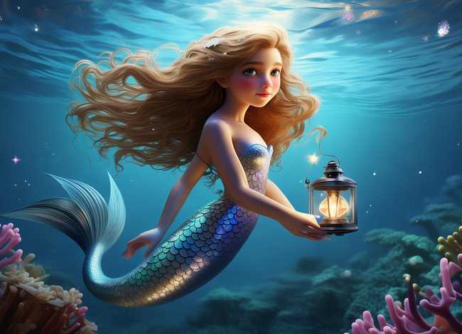 美人鱼的故事儿童睡前 少儿睡前故事美人鱼的故事