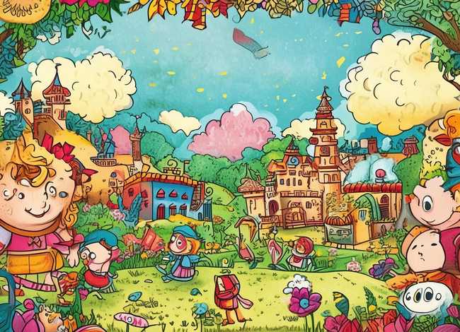 经典幼儿故事图片；幼儿园经典故事图片