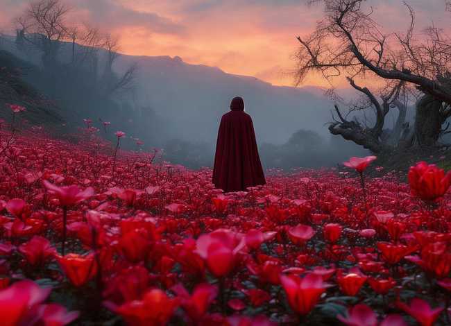 彼岸花的故事传说图片 - 彼岸花的故事传说图片唯美