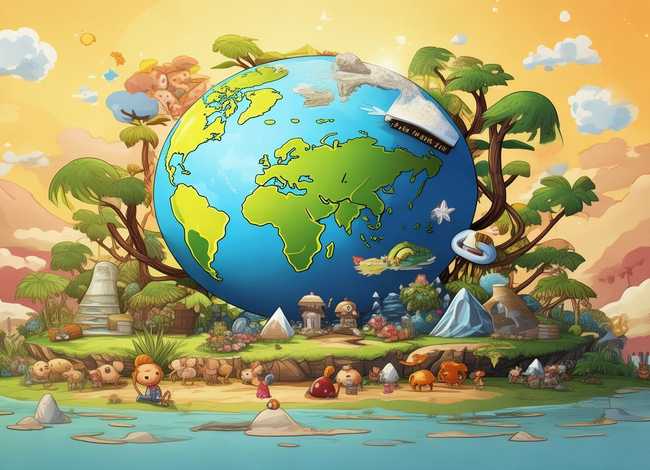 地球故事儿童完整版可打印 地球的故事少儿版电子书