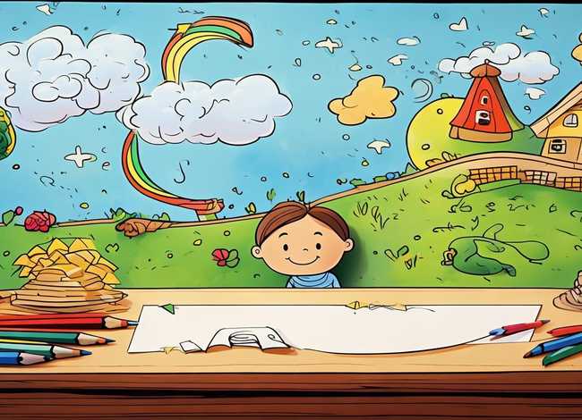 儿童手绘故事绘本简笔 - 手绘本故事简笔画