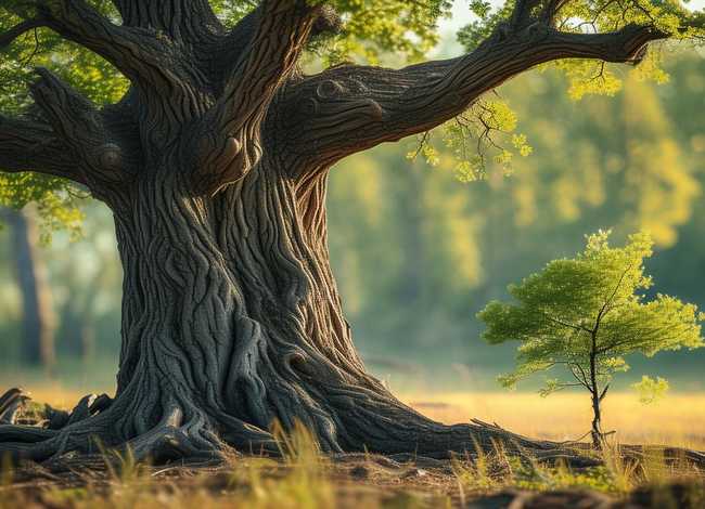 大树和小树儿童故事（大树和小树的故事懂得了什么）