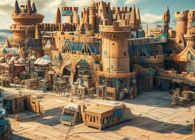 王国简笔画、数学王国简笔画