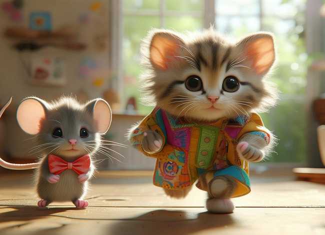 猫和老鼠的故事幼儿故事、猫和老鼠的故事幼儿故事简介