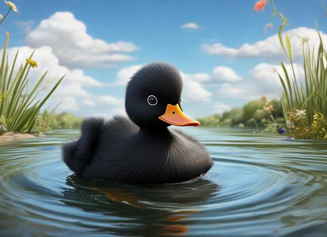 绘本故事 画，绘本故事 画5丑小鸭一