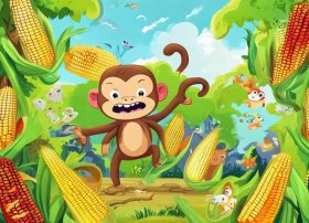 猴子掰玉米故事视频、猴子掰玉米故事视频大全
