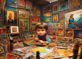 艺术大师儿童故事书 艺术大师的故事