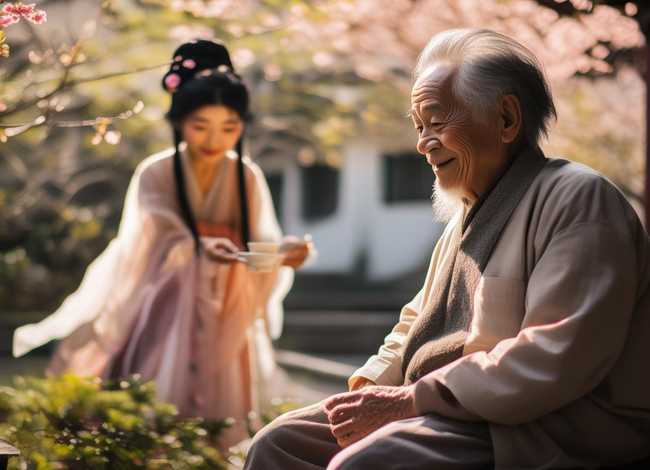 《老人的故事》（戏彩娱亲讲的是谁孝敬老人的故事）