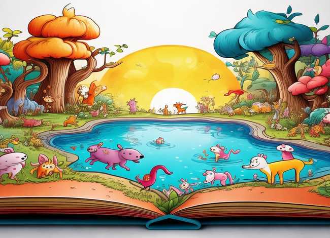 儿童绘画故事本十页以上 - 幼儿绘本故事画画本