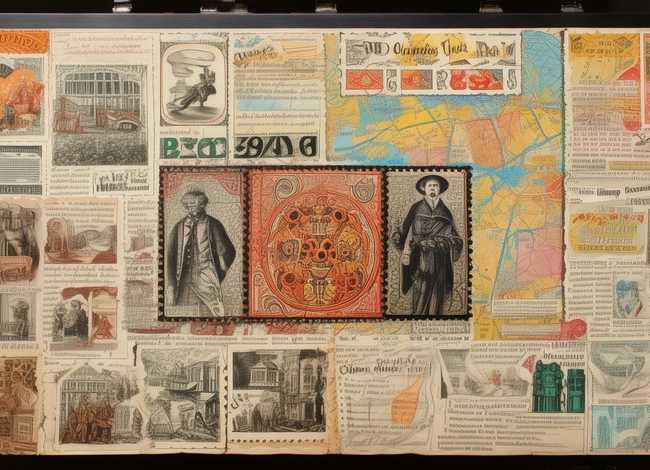 邮票的故事手抄报；邮票小报的图片邮票的故事手抄报