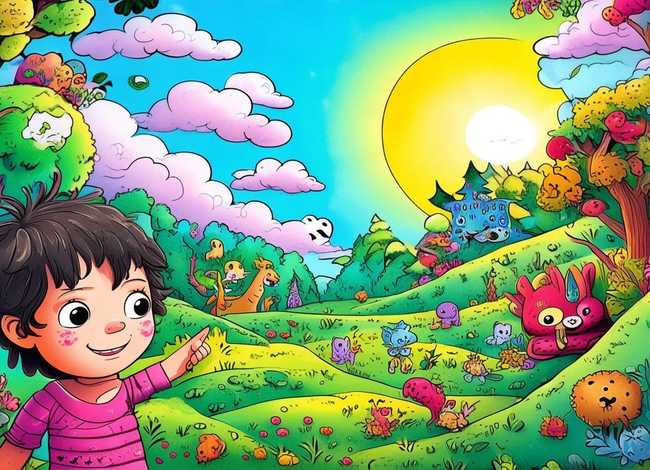 儿童故事绘本插画图册、儿童故事绘本插画图册视频