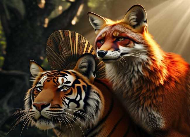 狐假虎威故事表演视频 狐假虎威故事表演视频一等奖