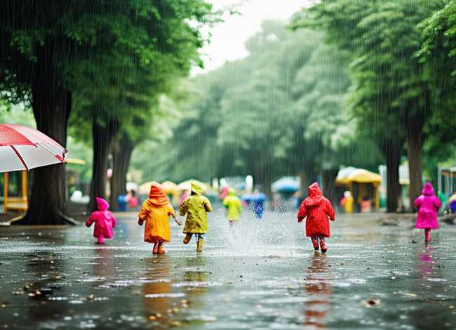 雨天的故事幼儿园，幼儿园雨天的故事绘画