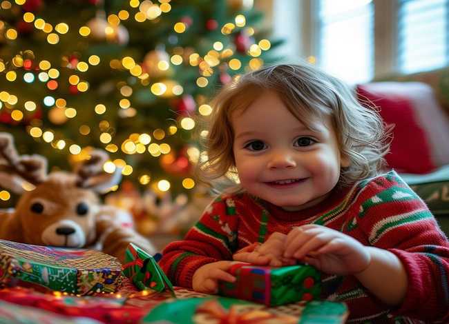 圣诞儿童摄影样片 - 圣诞儿童摄影样片设计