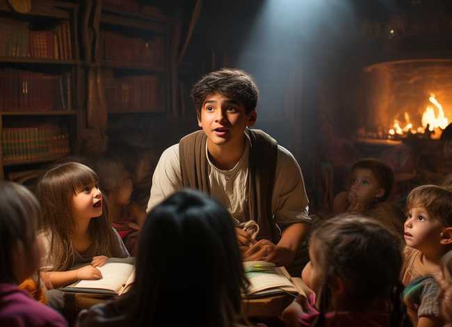 启智小故事（启智故事会上,小语为大家讲了楚国名将养由基的故事）