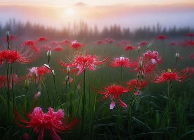 彼岸花的真正故事图片大全 彼岸花的真正故事图片大全集