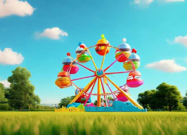 摩天轮儿童版、摩天轮的画儿童版 简便可以画 摩天轮儿童版、摩天轮的画儿童版 简便可以画